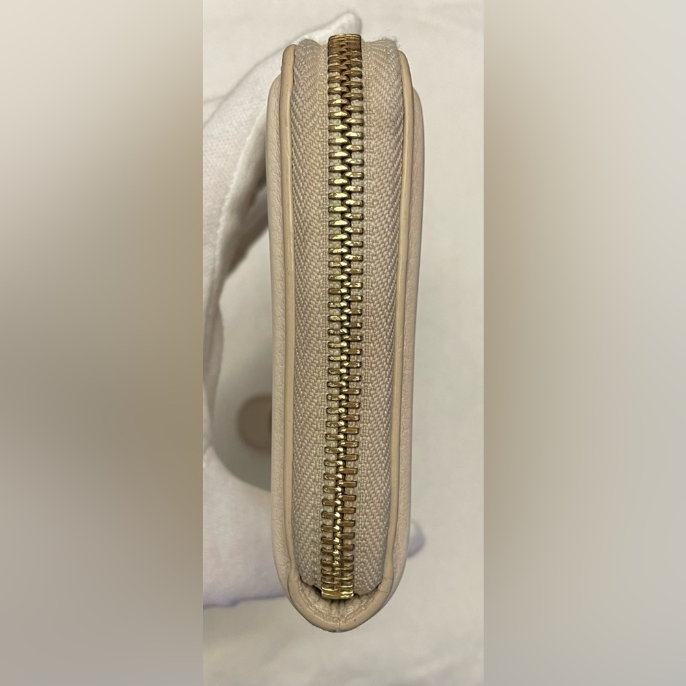 Chloe Authentic Vintage Beige Leather Long Wallet - Picture 2 of 13